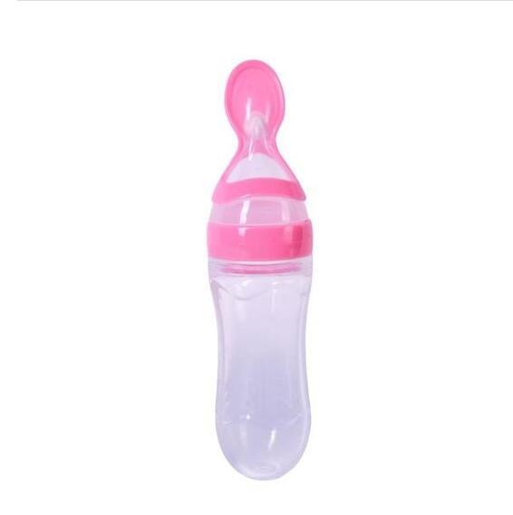 Silicone Training Rice Spoon Safe Feeder