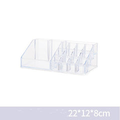 Transparent Plastic Makeup Table Finishing Box, Cosmetic Storage Box