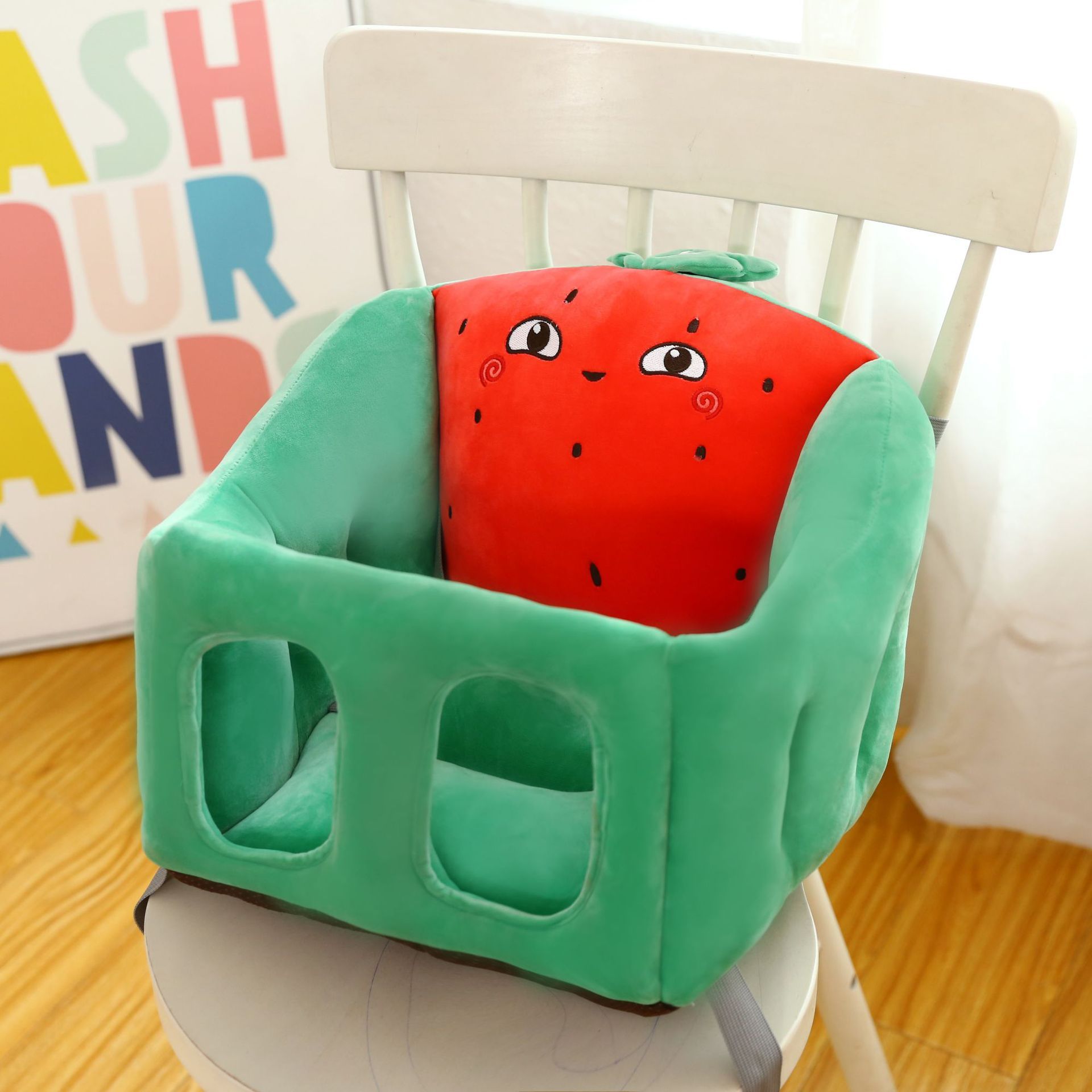 Cartoon Portable Baby Dining Chair Multifunctional Baby Car