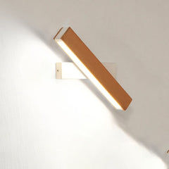 Wooden LED Wall Lamp Modern Adjustable Lighting room