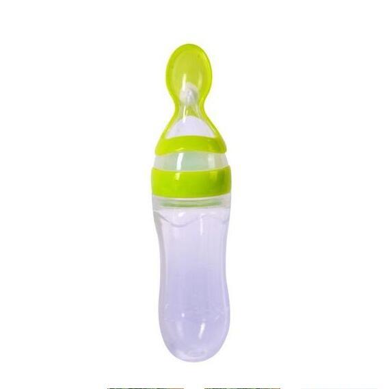 Silicone Training Rice Spoon Safe Feeder