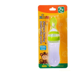 Silicone Training Rice Spoon Safe Feeder