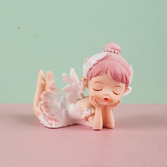 Ballerina Girl Home Decor Piece Cake Decoration