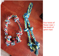 Heavy-Duty Rope Knot Dog Toys For Large Breeds Dental Health