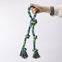 Heavy-Duty Rope Knot Dog Toys For Large Breeds Dental Health