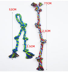 Heavy-Duty Rope Knot Dog Toys For Large Breeds Dental Health