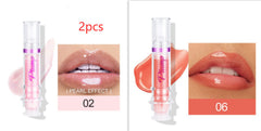 New Tube Lip Rich Lip Color Slightly Spicy Lip Honey Lip Glass Mirror Face Lip Mirror Liquid Lipstick